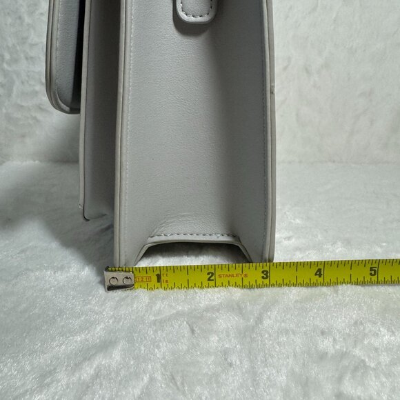 Pixie Mood Zoe Crossbody Purse Handbag Gray Vegan Leather Adjustable Strap - Picture 13 of 13